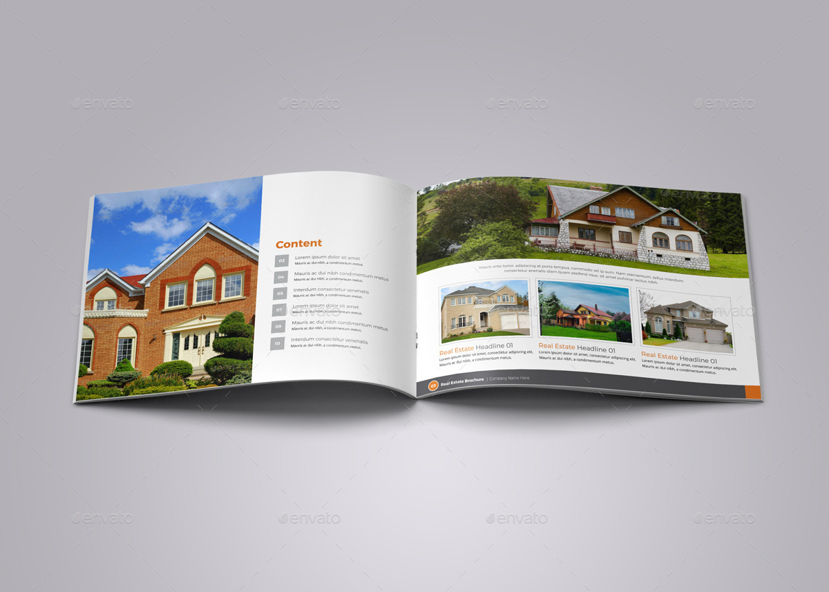 Real Estate Property Brochure Catalog v6, Print Templates GraphicRiver